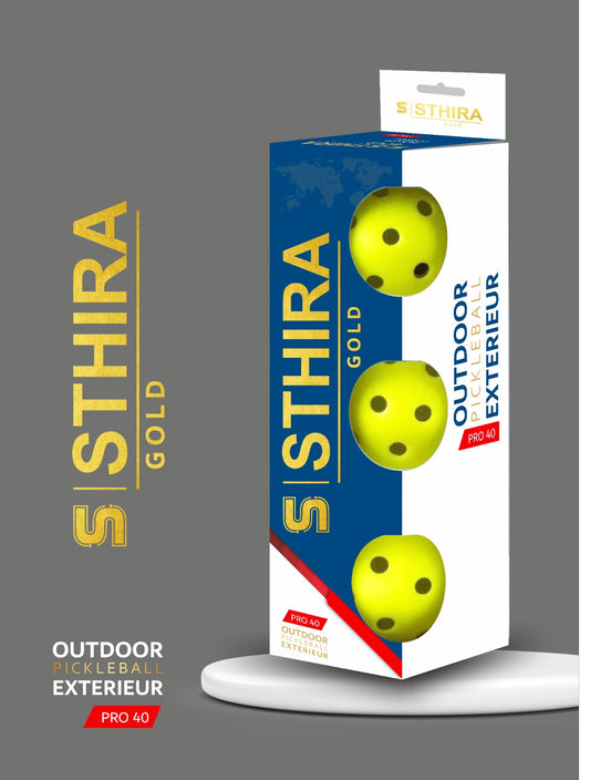 INJECTION MOLDED PRO-40 OUTDOOR BALL 1 Box of 3 Pcs